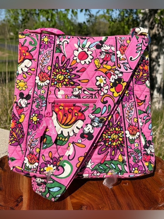Vera Bradley Handbags - Disney Parks Vera Bradley Hipster Crossbody “Just Mousing Around” Like New
